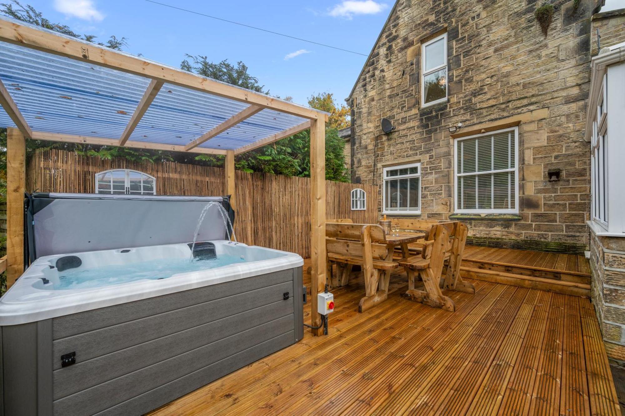 Вилла Relax At Little Hawkcliffe Steeton Экстерьер фото