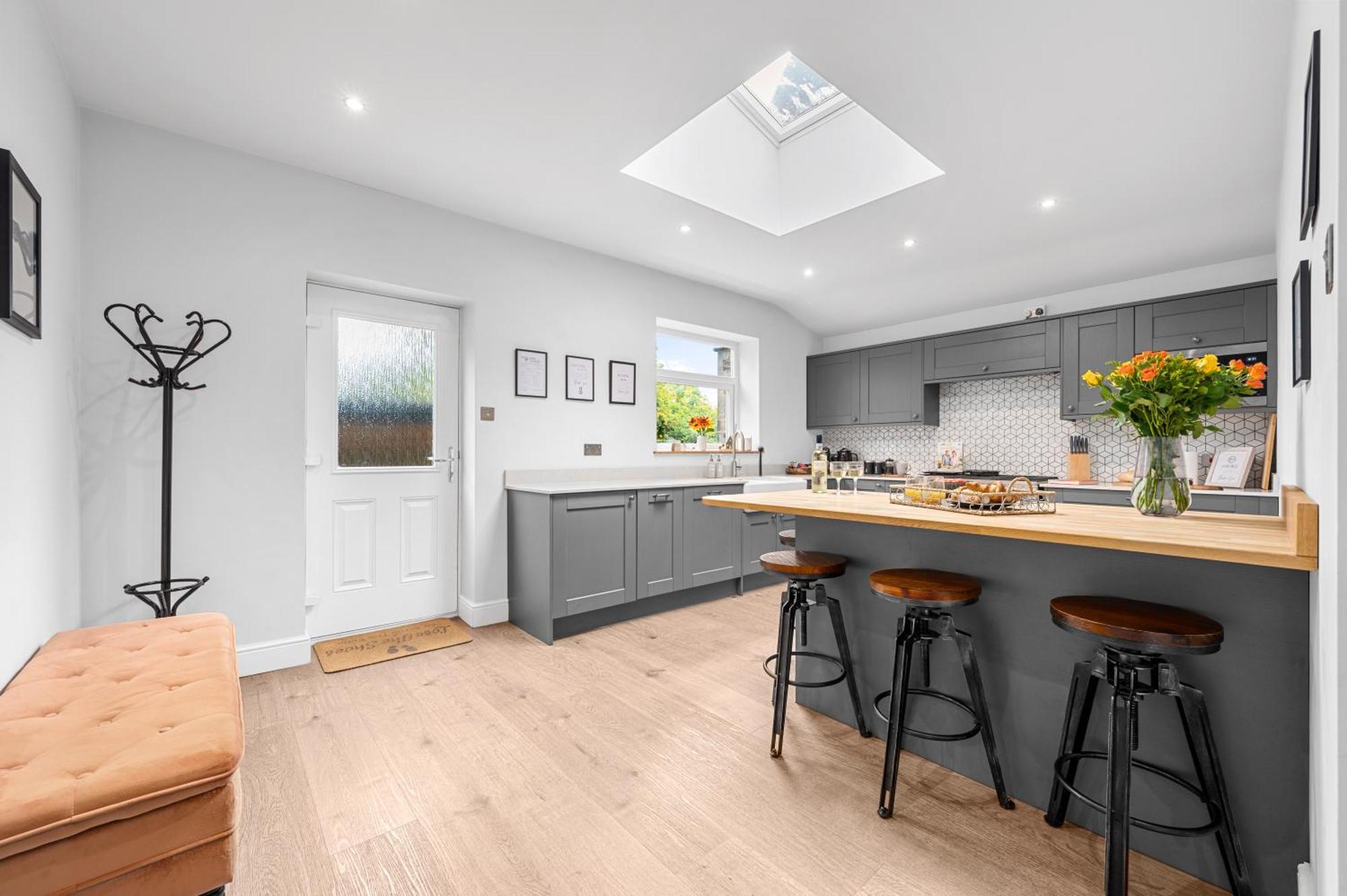 Вилла Relax At Little Hawkcliffe Steeton Экстерьер фото